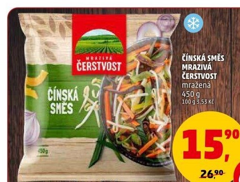 Směs čínská mražená Mrazivá Čerstvost