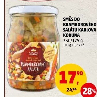 Směs do bramborového salátu Karlova Koruna