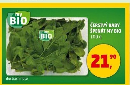 Špenát baby My BIO