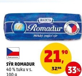 Sýr Romadur Madeta