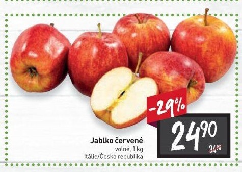 Jablka červená