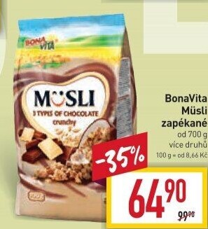 Müsli zapékané Bonavita