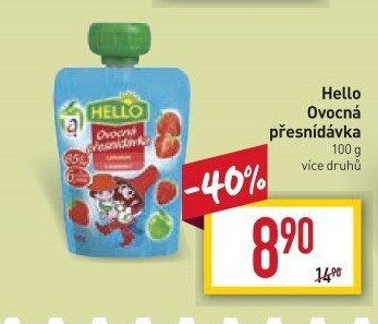 Ovocná kapsička Hello