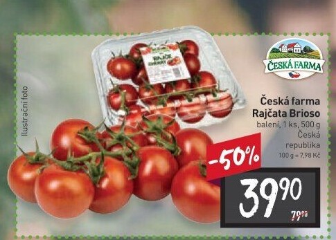 Rajčata keříková Česká farma
