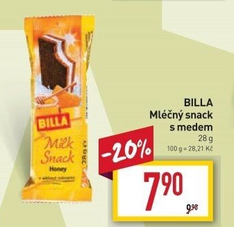 Řez mléčný Billa