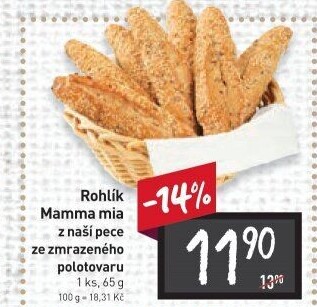 Rohlík Mamma mia