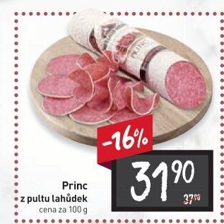 Salám Princ Kostelecké uzeniny