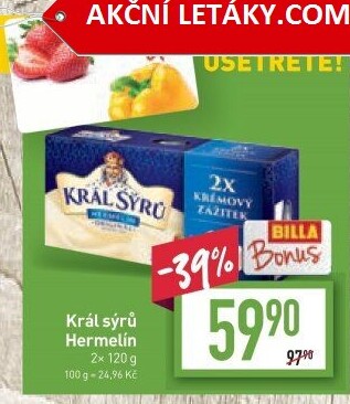 Sýr Hermelín Král sýrů