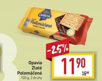 Zlaté polomáčené Opavia