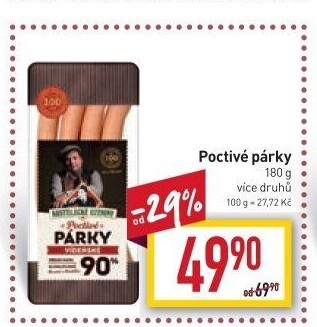 Párky poctivé Kostelecké uzeniny