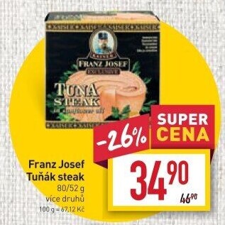 Tuňák steak Exclusive Franz Josef Kaiser