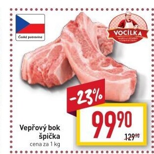 Vepřový bok špička Vocílka