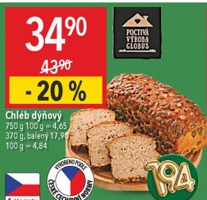 Chléb dýňový