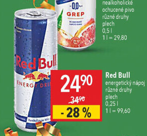 Energetický nápoj Red Bull