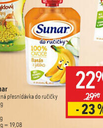 Kapsička do ručičky Ovocný příkrm Sunar