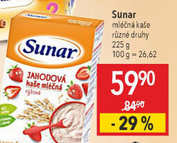 Kaše mléčná Sunar