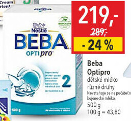 Mléčná výživa Beba Optipro Nestlé
