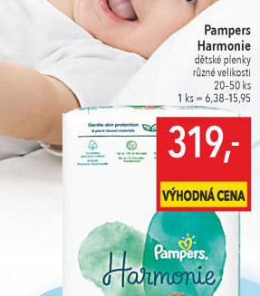 Pleny dětské Pampers Harmonie