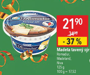 Sýr tavený Romadur Madeta