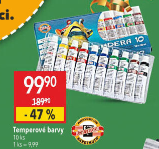 Temperové barvy KOH-I-NOOR