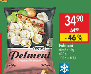 Těstoviny plněnémražené Pelmeni Povar