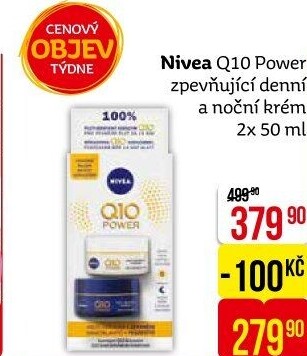 Balení krém denní a noční proti vráskám Q10 Power Nivea