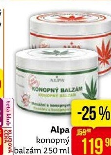 Balzám konopný Alpa