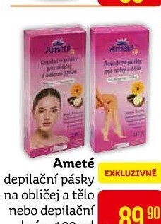 Depilační přípravky Ameté