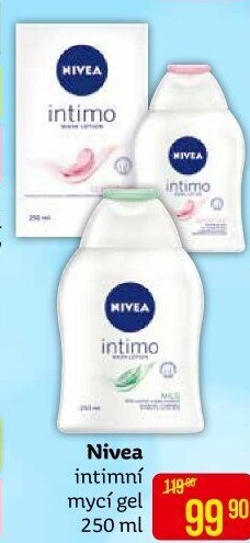Intimní emulze Intimo Nivea