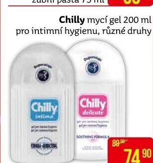 Intimní gel Intima Chilly