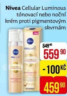 Krém pleťový tónovací Cellular Luminous Nivea