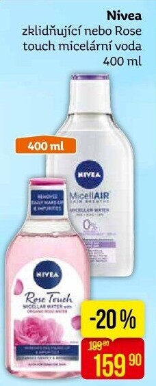 Micelární voda Nivea