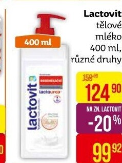 Tělové mléko Lactovit