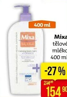 Tělové mléko Mixa