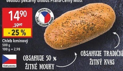 Chléb kmínový