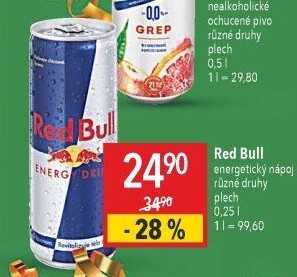 Energetický nápoj Red Bull