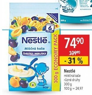 Kaše mléčná Nestlé