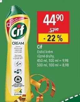 Krémový čistič Cif Cream