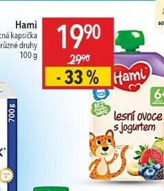 Ovocná kapsička Hami