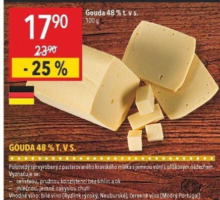 Sýr Gouda 48%