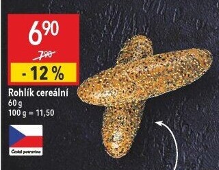 Cereální rohlík