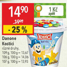 Dezert Kostíci Danone