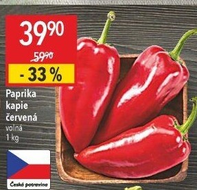 Paprika červená kapie