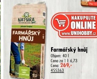 Hnůj farmářský Natura