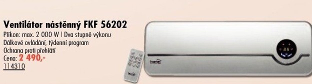 Nástěnný ventilátor Somogyi FKF 56202