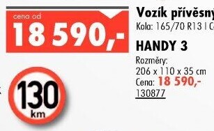 Přívěsný vozík Handy Agados