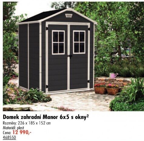 Zahradní domek plastový