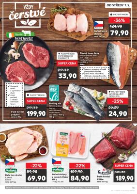 akční leták Kaufland 7.9.2022-13.9.2022