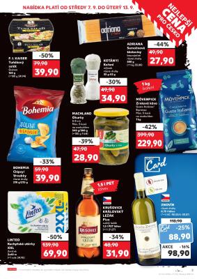 akční leták Kaufland 7.9.2022-13.9.2022