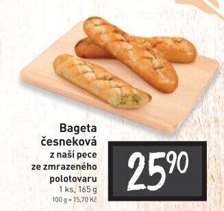 Bageta česneková